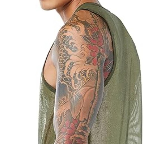 SAVAGE X FENTY MENS GOING PLATINUM MESH TANK BRAND NEW SIZE SMALL - Picture 8 of 9